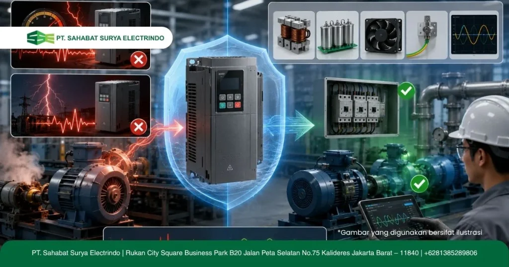 Mengatasi Error Overcurrent dan Overvoltage pada Inverter Inovance