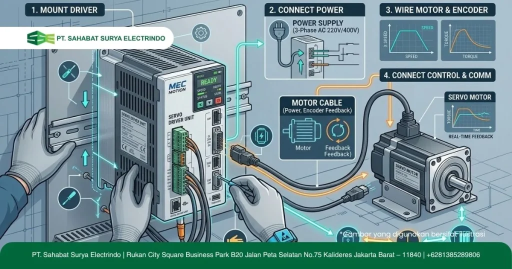 Instalasi Servo Driver